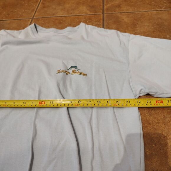 Tommy Bahama Graphic T-Shirt 7 Wonders Of The World Blue Men's XL Short Sleeves - Picture 5 of 8